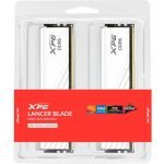 XPG Lancer Blade DDR5 RGB 16GB (8GB x2) 5600 MT/s Memory RAM - white