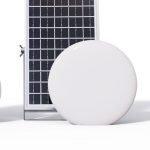 Poly Solar Panel Model LYD-SEM-L 12W poly, 3.7V 10000mAH Lithium battery, lamp size: 205*205*73MM