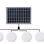 Poly Solar Panel Mode LYD-SEM-SX4 15W mono, 3.7V 5000mAH Lithium battery, lamp size:130*130*55MM*4pcs