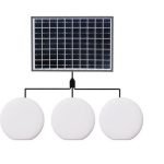 Poly Solar Panel Mode LYD-SEM-SX3 12W mono, 3.7V 5000mAH Lithium battery, lamp size:130*130*55MM*3pcs