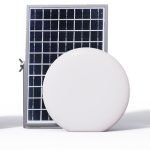Mono Solar Panel Model LYD-SEM-M 8W mono, 3.7V 7500mAH Lithium battery, lamp size: 175*175*67MM