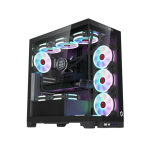 Gaming PC Intel Core7-12700KF 12th Gen Processor,32GB DDR5 RAM, 1TB HDD, GeForce RTX 4070 Super , Windows 11 Pro - Black