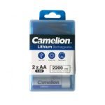 CAMELION Rechargeable lithium Battery: Type-C input Battery UB-AAA650-PBH2 ( 2pcs/box+10cm Type A to Type C x 2 cable ) 1.5V Lithium AAA Rechargeable - 430mah / 650mWh 7