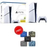 Level Up Bundle: Playstation 5 Slim Console Disk with Free Gamax Storage Bag