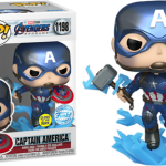 POP: MARVEL- AVENGERS END GAME CAPTAIN AMERICA (W/ BROKEN SHIELD & MJOLNIR) (MT) (GW) (EXC)