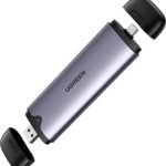 UGREEN USB-C+USB-A M.2 M-Key Hard Drive Enclosure 10G 70532-CM353