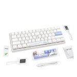 Ducky One 3 Classic Pure White Mini 60% Cherry Brown Key Ara