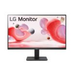 شاشة LG مقاس 24 إنش بدقة FHD بتصميم بدون حواف من 3 جهات، لوحة IPS، معدل تحديث 100Hz مع FreeSync™ – موديل 24MR400-B