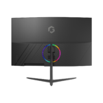 ⁦شاشة ألعاب منحنية من سلسلة جيم أون GOC27Q180VA Pro مقاس 27 بوصة بدقة QHD، ومعدل تحديث 180 هرتز، وزمن استجابة 0.5 مللي ثانية، ومنفذ HDMI 2.1، ولوحة VA - لون أسود⁩ - الصورة ⁦6⁩