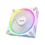⁦اسوس برايم MR120 ARGB ريفيرس مروحة كيس 120mm PWM حزمة ثلاثية - أبيض⁩ - الصورة ⁦3⁩