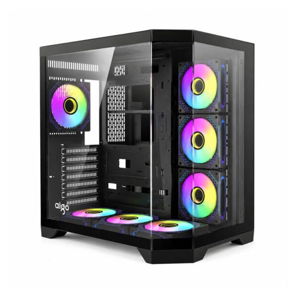 هنتكي كيس كمبيوتر إس 970 ستورم ماكس كرايو إديشن إم-إيه تي إكس مع ٧ مراوح