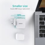 ⁦Choetech 65W Dual USB C Port GaN Charger - White⁩ - الصورة ⁦5⁩