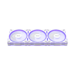 ⁦اسوس برايم MR120 ARGB ريفيرس مروحة كيس 120mm PWM حزمة ثلاثية - أبيض⁩ - الصورة ⁦4⁩