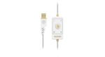 ⁦سايدس سبيكترا سماعة ألعاب SA-915W بصوت محيطي افتراضي 7.1 عبر USB – ابيض⁩ - الصورة ⁦5⁩