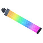 ⁦كيبل LIAN LI Strimer Wireless 24Pin RGB لتمديد طاقة اللوحة الأم⁩ - الصورة ⁦3⁩