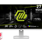 ام اس أي شاشة العاب مسطحة 274QRFW حجم 27 بوصة دقة WQHD (2560 x 1440), معدل التحديث 180 هيرتز , زمن استجابة 1 ملي ثانية , تدعم AMD FreeSync , خاصية  IPS - ابيض
