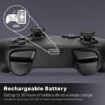 ⁦يد تحكم PowerA Advantage لاسلكية لجهاز Nintendo Switch 2 – اللون الأسود⁩ - الصورة ⁦5⁩