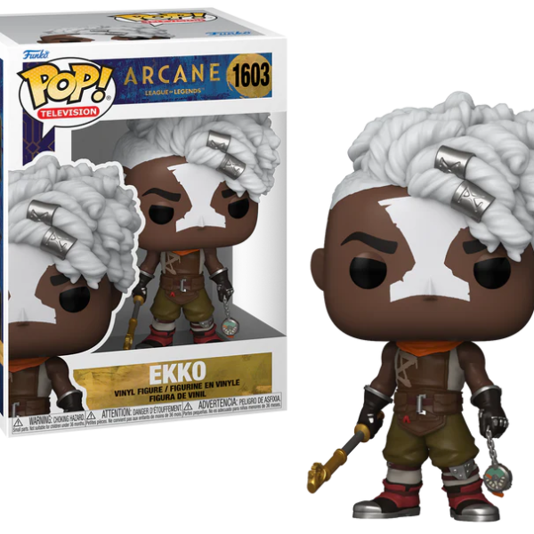 مجسم Funko Pop! TV من مسلسل Arcane الموسم الأول شخصية Ekko