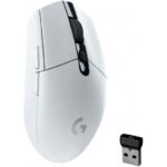 ⁦لوجيتيك ماوس الالعاب اللاسلكية موديل G305 Lightspeed - ابيض⁩ - الصورة ⁦2⁩
