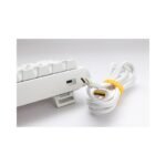 ⁦Ducky One 3 Classic Pure White Mini 60% Cherry Brown Key Ara⁩ - الصورة ⁦3⁩