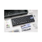 ⁦Ducky One 3 Classic Black/White Mini 60% Cherry Brown Key Ar⁩ - الصورة ⁦2⁩