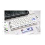 ⁦Ducky One 3 Classic Pure White Mini 60% Cherry Brown Key Ara⁩ - الصورة ⁦2⁩