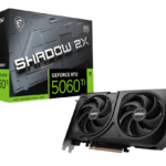 MSI شادو 2x 5060 Ti 8GB DLSS 4 إصدار OC - أسود