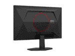 ⁦شاشة ألعاب مسطحة بتقنية IPS من AOC، طراز 24G42E، مقاس 24 بوصة، بدقة FHD (1920 × 1080)، ومعدل تحديث 180 هرتز، وزمن استجابة 0.5 مللي ثانية - أسود⁩ - الصورة ⁦2⁩