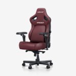 كرسي الألعاب AndaSeat New Kaiser 4 مع مساند ذراع 6D – جلد PVC فاخر – مقاس كبير (L) – لون خمري كلاسيكي