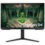 ِشاشة الألعاب Samsung Odyssey G4 27 بوصة FHD IPS، 240 هرتز، 1 مللي ثانية، HDMI 2.0، متوافق مع Nvidia G-Sync - أسود