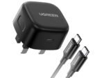 ⁦شاحن حائط UGREEN Nexode بقدرة 30W USB-C PD بتقنية GaN مع قابس UK قابل للطي – اللون الأسود CD305 | CD305-90878⁩ - الصورة ⁦3⁩