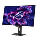 ⁦اسوس روج ستريكس شاشة ألعاب XG27AQDMGR اوليد مقاس 27 بوصة QHD TrueBlack لامعة WOLED، معدل تحديث 240 هرتز، زمن استجابة 0.03 مللي ثانية، ELMB، G-SYNC، HDMI 2.1 مسطحة - أسود⁩ - الصورة ⁦2⁩