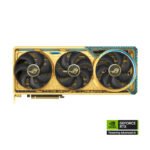 ⁦كرت الشاشة ASUS ROG ASTRAL GeForce RTX 5080 OC سعة 16GB – إصدار Dhahab باللون الذهبي⁩ - الصورة ⁦3⁩