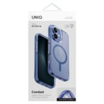 ⁦UNIQ HYBRID IPHONE 16 (2024) 6.1 MAGCLICK CHARGING COMBAT - لؤلؤي أزرق (لؤلؤي أزرق)⁩ - الصورة ⁦4⁩