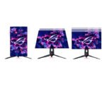 ⁦أسوس ROG Swift OLED ‏27 بوصة QHD ‏(2560×1440)‏ بسرعة تحديث 480Hz وزمن استجابة ‏0.03ms، بمنفذ HDMI 2.1 – شاشة ألعاب فائقة السرعة⁩ - الصورة ⁦8⁩