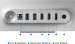 ⁦شاشة ألعاب سامسونج أوديسي جي 8 مسطحة مقاس 32 بوصة بدقة 4K وتقنية أوليد بمعدل تحديث 240 هرتز رقم الموديل LS32DG802SMXUE⁩ - الصورة ⁦3⁩