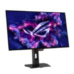 ⁦اسوس روج ستريكس شاشة ألعاب XG27AQDMGR اوليد مقاس 27 بوصة QHD TrueBlack لامعة WOLED، معدل تحديث 240 هرتز، زمن استجابة 0.03 مللي ثانية، ELMB، G-SYNC، HDMI 2.1 مسطحة - أسود⁩ - الصورة ⁦3⁩