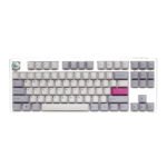 كيبورد  Ducky One 3 Mist Grey TKL 80% – مفاتيح Cherry Red