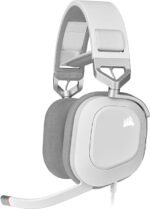 Corsair HS80 RGB Wired Gaming Headset - White
