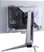 ⁦شاشة ألعاب ASUS ROG Swift OLED PG27AQWP-W مقاس 27 بوصة (26.5 بوصة قابلة للرؤية) TrueBlack لامعة بنظام Tandem OLED، وضع مزدوج (QHD عند 540Hz، HD عند 720Hz)، زمن استجابة 0.02 مللي ثانية (GTG)، متوافقة مع G-SYNC⁩ - الصورة ⁦7⁩