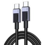 كيبل شحن سريع USB-C إلى USB-C من يوجرين بتقنية PD لون رمادي فضائي 2 متر