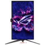 ⁦شاشة ألعاب Asus ROG Swift OLED PG27UCDM مقاس 27 بوصة بدقة 4K QD-OLED، معدل تحديث 240 هرتز، وقت استجابة 0.03 مللي ثانية، HDMI 2.1، AMD FreeSync Premium Pro، متوافقة مع G-SYNC - أسود⁩ - الصورة ⁦5⁩