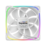 ⁦مروحة عكسية Geometric Future Squama 2503R Reverse Blade مقاس 120 ملم - ابيض⁩ - الصورة ⁦3⁩