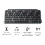 ⁦لوحة مفاتيح لاسلكية فائقة النحافة Keychron B1 Pro بلون Space Grey⁩ - الصورة ⁦3⁩