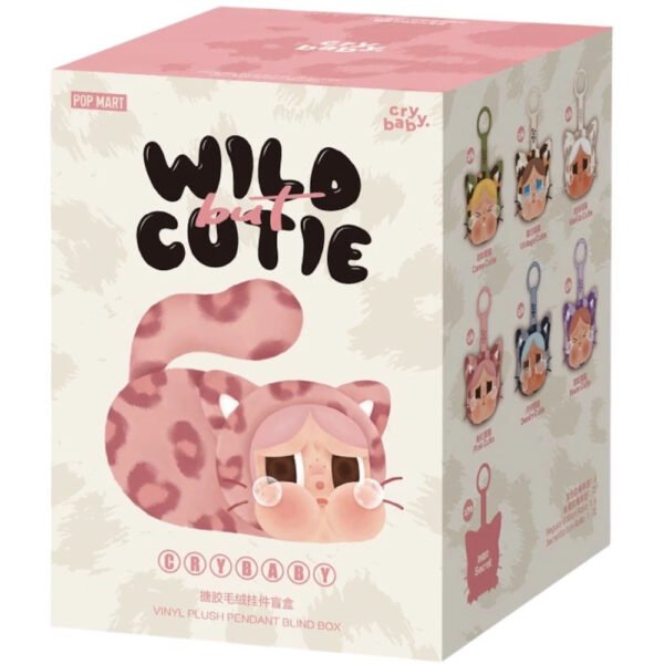 لابوبو كراي بيبي – سلسلة Wild but Cutie – صندوق مفاجأة لميدالية فينيل محشوة