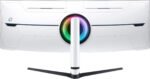 ⁦شاشة سامسونج أوديسي نيو G9 G95NC مقاس 57 بوصة منحنية بدقة Dual UHD ‏(7680×2160)، معدل تحديث 240 هرتز، زمن استجابة 1ms، منافذ HDMI 2.1، دعم FreeSync Premium Pro – موديل LS57CG952NMXUE⁩ - الصورة ⁦6⁩