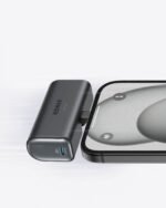 ⁦باور بانك أنكر نانو (22.5 وات ، وصله USB-C مدمج) 5000 مللي أمبير في الساعة - أسود A1653H11⁩ - الصورة ⁦6⁩
