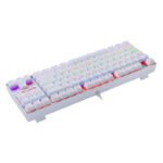 ⁦كيبورد الألعاب Redragon KUMARA K552W RGB TKL سلكي ميكانيكي (مفاتيح Blue) – أبيض⁩ - الصورة ⁦5⁩