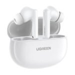 UGREEN HiTune T6s Hybrid Active Noise-Cancelling Earbuds - White
