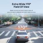 ⁦كاميرا سيارة 70mai M500 بدقة 2.7K مع ذاكرة داخلية eMMC بسعة 128GB، زاوية رؤية 170° وتصوير HDR⁩ - الصورة ⁦3⁩